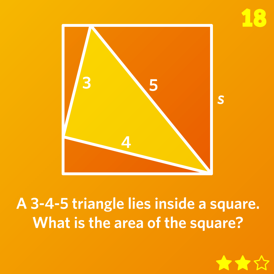 Puzzle 18 of 2020